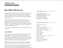 Tablet Screenshot of ipsecvpn.org